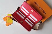 Kitlife Louis Vuitton Adele Wallet Monogram Empreinte Leather Red - M62528 - 2