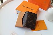 Kitlife Louis Vuitton Pocket Organizer Wallet Monogram Eclipse Canvas Brown – M68902 - 8 x 11 x 1 cm - 6