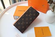 Kitlife Louis Vuitton Brazza Wallet Monogram Eclipse Canvas Brown – M69029 - 10 x 19 x 2cm - 6