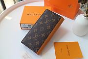 Kitlife Louis Vuitton Brazza Wallet Monogram Eclipse Canvas Brown – M69029 - 10 x 19 x 2cm - 4