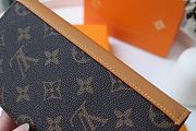 Kitlife Louis Vuitton Brazza Wallet Monogram Eclipse Canvas Brown – M69029 - 10 x 19 x 2cm - 2