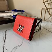 Kitlife Louis Vuitton TWIST Short Wallet Epi Leather Red – M62934 – 12.0 X 9.5 X 2.5 Cm - 6
