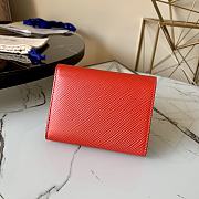 Kitlife Louis Vuitton TWIST Short Wallet Epi Leather Red – M62934 – 12.0 X 9.5 X 2.5 Cm - 5