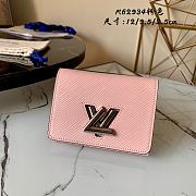 Kitlife Louis Vuitton TWIST Short Wallet Epi Leather Pink – M62934 – 12.0 X 9.5 X 2.5 Cm - 1