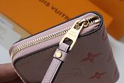 Kitlife Louis Vuitton Zipper Coin Purse Gradient Pink Monogram Empreinte Leather – M80408 – 11 x 8.5 x 2 cm - 6