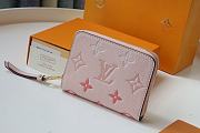 Kitlife Louis Vuitton Zipper Coin Purse Gradient Pink Monogram Empreinte Leather – M80408 – 11 x 8.5 x 2 cm - 3
