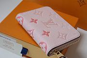 Kitlife Louis Vuitton Zipper Coin Purse Gradient Pink Monogram Empreinte Leather – M80408 – 11 x 8.5 x 2 cm - 2