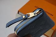 Kitlife Louis Vuitton Zipper Coin Purse Gradient Blue Monogram Empreinte Leather – M80408 – 11 x 8.5 x 2 cm - 5