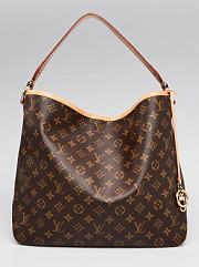 Louis Vuitton Monogram Canvas Delightful MM Beige - 42x33x15cm - 1