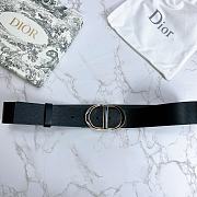 Kitlife Dior Belt 30 Montaigne Black Smooth Calfskin – 3.5 cm  - 4