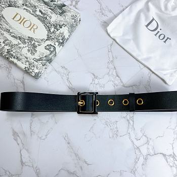 Kitlife Dior Belt Epoxy Buckle Black – 3.5 cm 