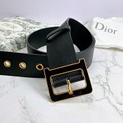 Kitlife Dior Belt Epoxy Buckle Black – 5.0 cm  - 2