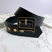 Kitlife Dior Belt Epoxy Buckle Black – 5.0 cm  - 5