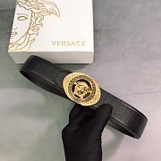 Kitlife Versace Men Belt Double-Headed Leather – 3.8 cm  - 5