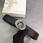 Kitlife Versace Men Belt Double-Headed Leather – 3.8 cm  - 2