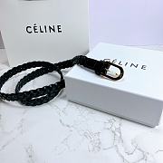 Kitlife Celine Belt Black Cowhide Leather – 2.0 cm  - 2