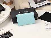 Chanel Wallet Caviar In Silver Hardware - 11.5x7cm - 3