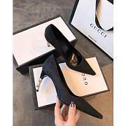 Kitlife Gucci Black and ebony Original GG canvas High Heel  - 1