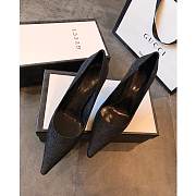 Kitlife Gucci Black and ebony Original GG canvas High Heel  - 6