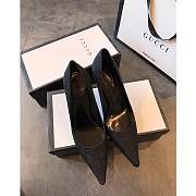 Kitlife Gucci Black and ebony Original GG canvas High Heel  - 5