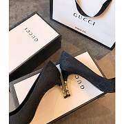 Kitlife Gucci Black and ebony Original GG canvas High Heel  - 3