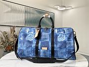 Kitlife Louis Vuitton Keepall Keepall Bandoulière 50 Travel Bag Blue - N50069 - 50 x 29 x 22 cm - 1