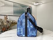 Kitlife Louis Vuitton Keepall Keepall Bandoulière 50 Travel Bag Blue - N50069 - 50 x 29 x 22 cm - 5
