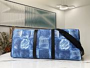 Kitlife Louis Vuitton Keepall Keepall Bandoulière 50 Travel Bag Blue - N50069 - 50 x 29 x 22 cm - 4