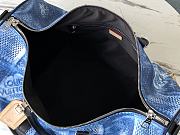 Kitlife Louis Vuitton Keepall Keepall Bandoulière 50 Travel Bag Blue - N50069 - 50 x 29 x 22 cm - 3