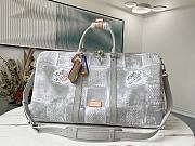 Kitlife Louis Vuitton Keepall Keepall Bandoulière 50 Travel Bag Grey - N50069 - 50 x 29 x 22 cm - 1