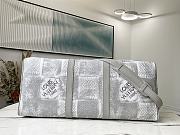 Kitlife Louis Vuitton Keepall Keepall Bandoulière 50 Travel Bag Grey - N50069 - 50 x 29 x 22 cm - 6