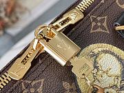 Kitlife Louis Vuitton Keepall Bandoulière 45 Travel Bag Monogram Canvas Prints Of Ancient Coins - M59261 - 45 x 27 x 20 cm - 6