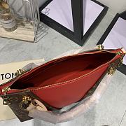 Kitlife Louis Vuitton V Tote MM Handbag Red - M43957 - 36.0 x 27.0 x 16.0 cm - 5