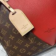 Kitlife Louis Vuitton V Tote MM Handbag Red - M43957 - 36.0 x 27.0 x 16.0 cm - 6