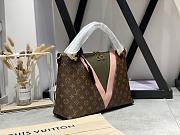 Kitlife Louis Vuitton V Tote MM Handbag Gram Color - M44798 - 36.0 x 27.0 x 16.0 cm - 4