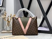 Kitlife Louis Vuitton V Tote MM Handbag Gram Color - M44798 - 36.0 x 27.0 x 16.0 cm - 5