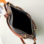 Kitlife Louis Vuitton V Tote MM Handbag Black - M44798 - 36.0 x 27.0 x 16.0 cm - 5