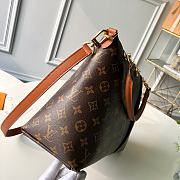 Kitlife Louis Vuitton V Tote MM Handbag Black - M44798 - 36.0 x 27.0 x 16.0 cm - 3