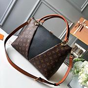 Kitlife Louis Vuitton V Tote MM Handbag Black - M44798 - 36.0 x 27.0 x 16.0 cm - 2