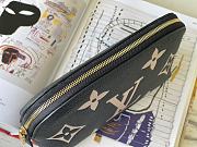 Kitlife Louis Vuitton Black Silk-Screen Cosmetic Bag - M59086 – 17x12x6 cm - 6