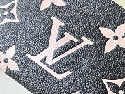 Kitlife Louis Vuitton Black Silk-Screen Cosmetic Bag - M59086 – 17x12x6 cm - 2