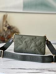 Kitlife Louis Vuitton Maxi Multi Pochette Accessoires Handbags Army Green/ Beige - M58977  – 34 x 21.5 x 5 cm - 6