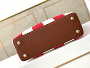 Louis Vuitton Capucines Embroidered Red Gold Buckle - M57361 -31.5×20×11cm - 6