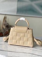 Kitlife Louis Vuitton Capucines BB Classic Damier Beige - M59225 - 27 x 18 x 9 cm - 6