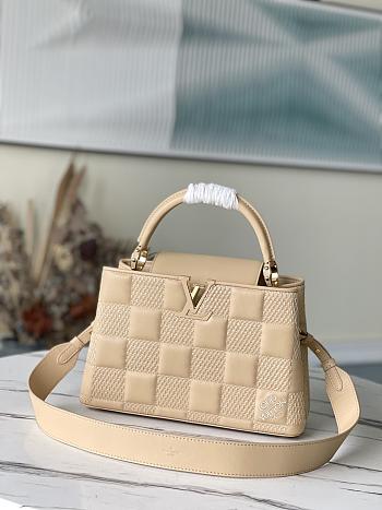 Kitlife Louis Vuitton Capucines BB Classic Damier Beige - M59225 - 31.5 x 20 x 11 cm