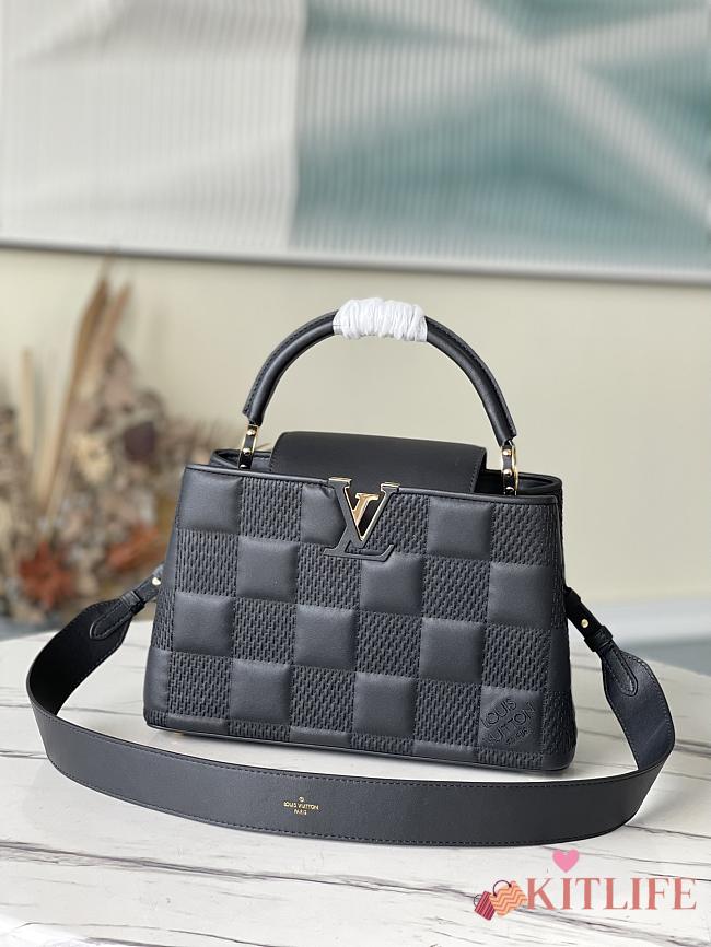 Kitlife Louis Vuitton Capucines BB Classic Damier Black - M59225 - 31.5 x 20 x 11 cm - 1