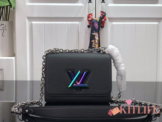 Kitlife Louis Vuitton Twist Multi Color Logo Black - M58566 - 18 x 13 x 8 cm - 1