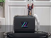 Kitlife Louis Vuitton Twist Multi Color Logo Black - M58566 - 18 x 13 x 8 cm - 1