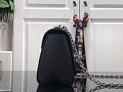 Kitlife Louis Vuitton Twist Multi Color Logo Black - M58566 - 18 x 13 x 8 cm - 3