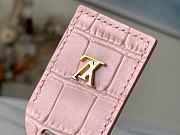 Kitlife Louis Vuitton Petite Boite Chapeau Crocodile Handbag Pink - M43514 - 17.5 x 16.5 x 7.5 cm - 6